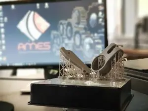 Δείγμα 3D εκτύπωσης SLA από την AMES